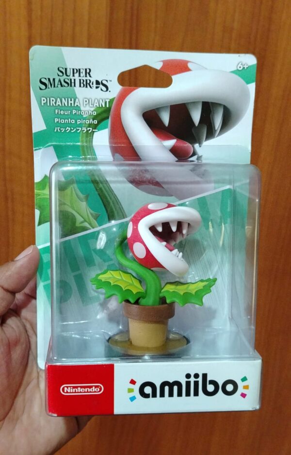 Amiibo - Planta Piraña - Super Smash Bros