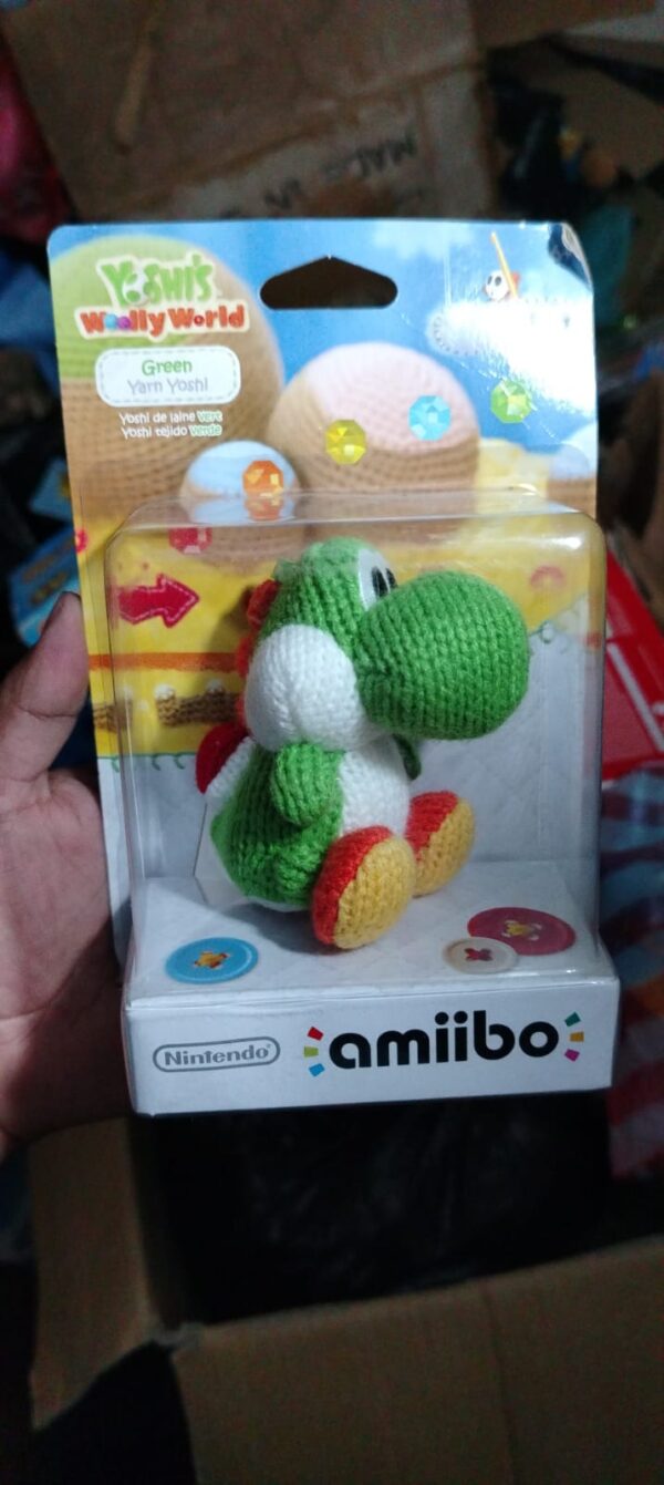 Amiibo Green Yarn Yoshi [Yoshis Woolly World Series - Image 2