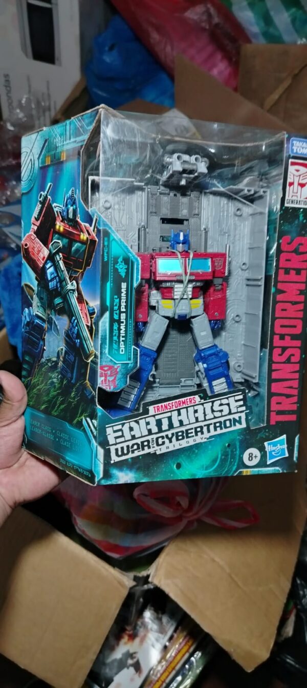 Transformers Optimus Prime líder de Earthrise