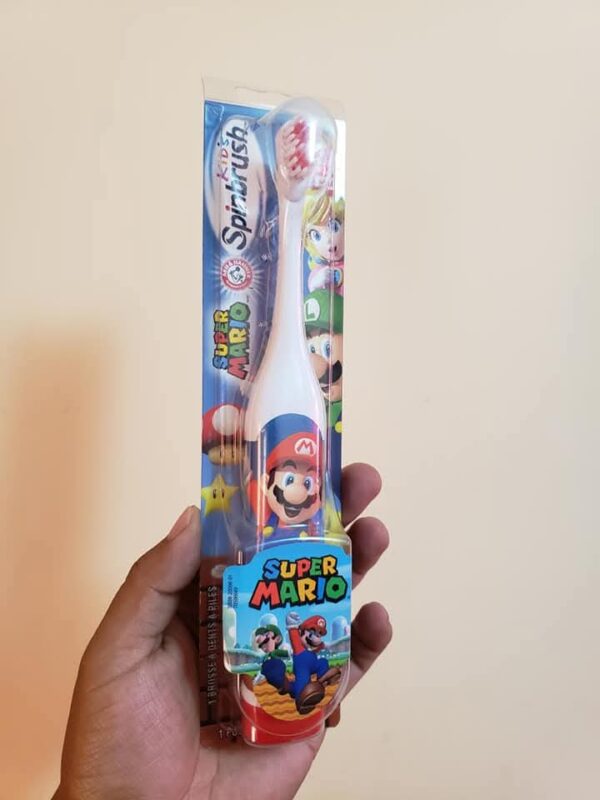 SPINBRUSH (CEPILLO DE DIENTES A PILAS ) SUPER MARIO