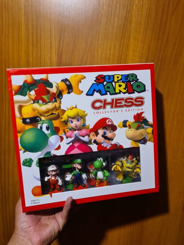 Ajedrez de Super Mario Multicolor(Oficial Nintendo)