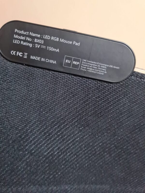 Pad Mouse Gaming Blade Hawks Americano - Image 3