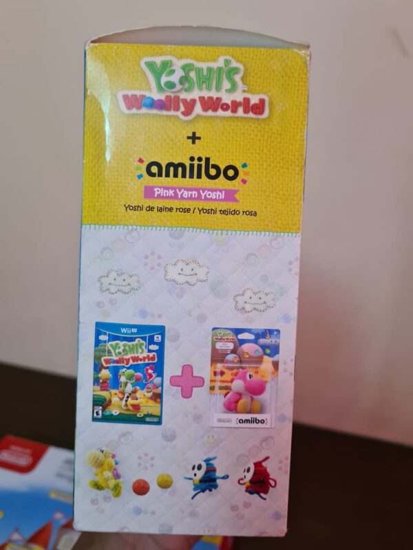 Yoshi's Woolly World + Pink Yarn Yoshi amiibo - Wii U - Image 2
