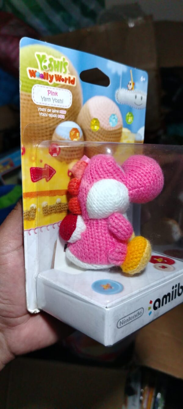 Amiibo Green Pink Yoshi [Yoshis Woolly World Series - Image 4