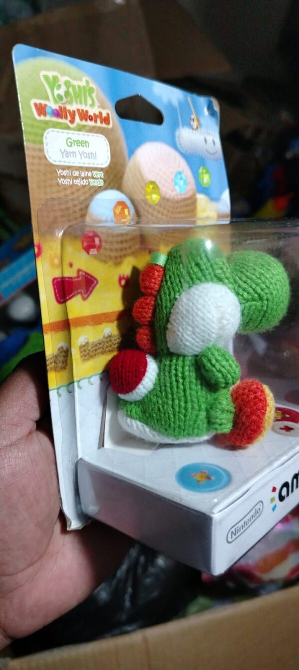 Amiibo Green Yarn Yoshi [Yoshis Woolly World Series - Image 3