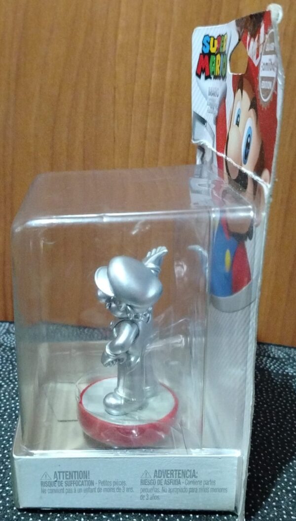 Amiibo Mario Silver Edition - Image 4