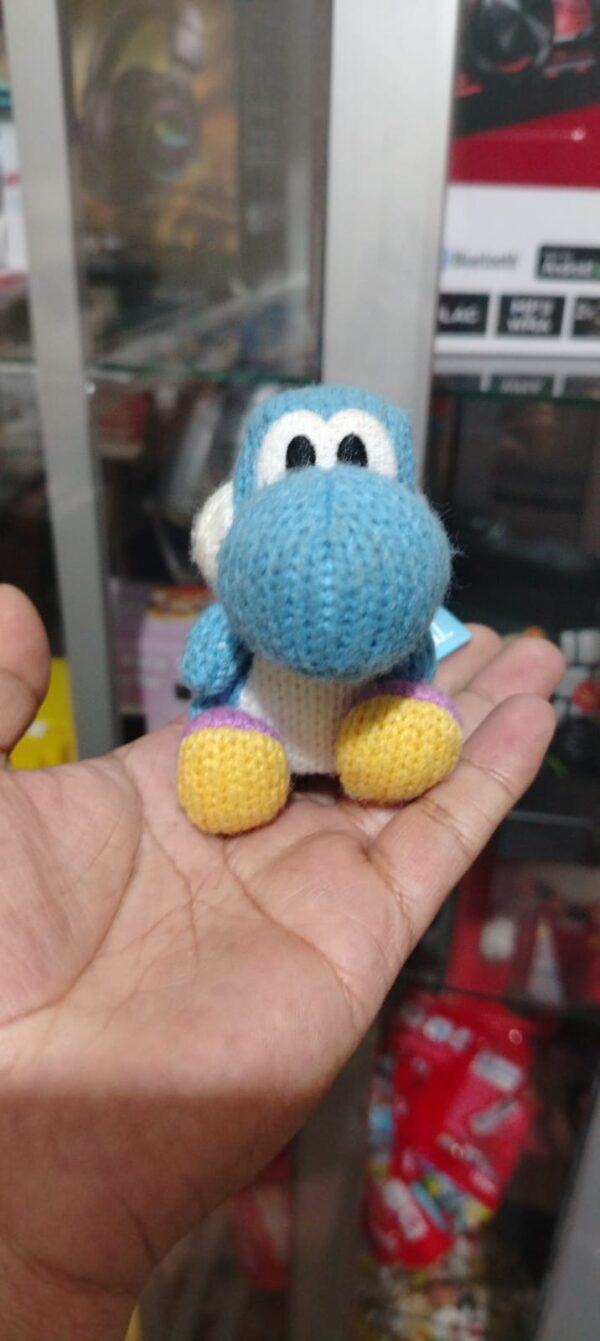 Amiibo Blue Yarn Yoshi [Yoshis Woolly World Series