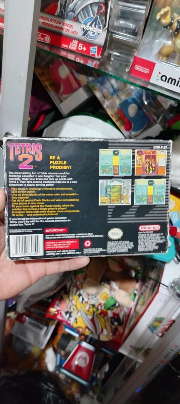 Catridge Tetris 2 para SNES - Image 6