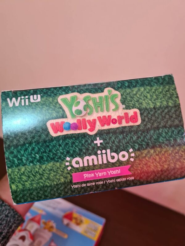 Yoshi's Woolly World + Pink Yarn Yoshi amiibo - Wii U - Image 5